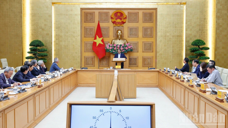 Quang cảnh cuộc họp. (Ảnh: Trần Hải)