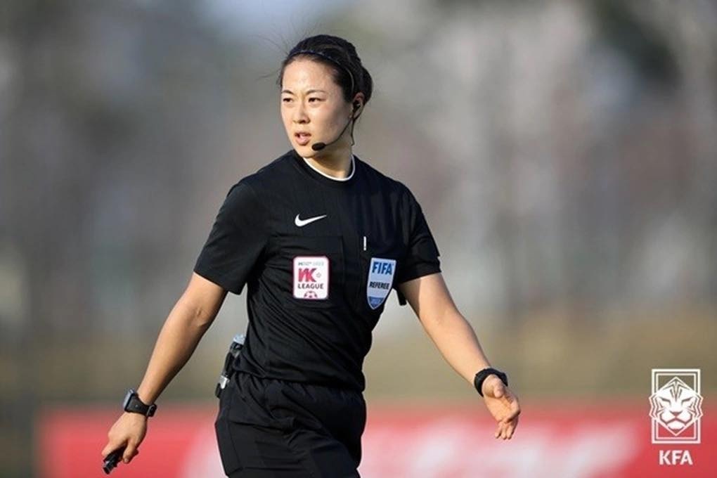 Trọng tài Kim Yu Jeong (Hàn Quốc) sẽ điều hành trận đấu giữa đội tuyển nữ VN và Nhật Bản (Ảnh: KFA).

