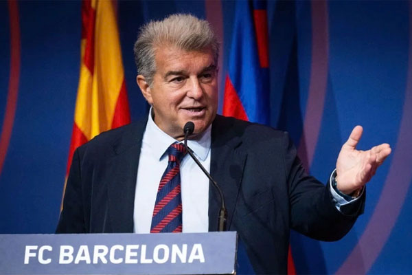 Ông Laporta tái đắc cử ghế Chủ tịch Barcelona (Ảnh: Getty).

