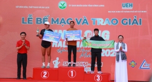 Bế mạc Giải Bán Marathon Vĩnh Long năm 2025- Hành trình trái tim Mekong