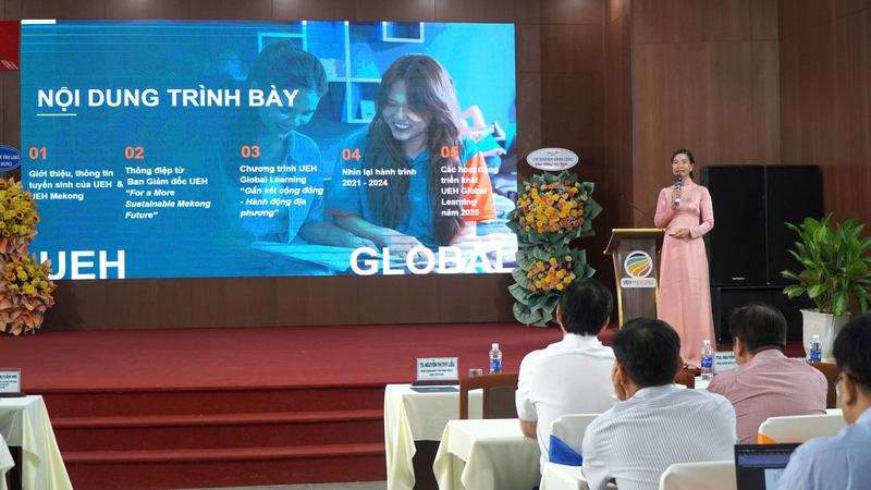 UEH Mekong chia sẻ những định hướng trong hướng nghiệp, tuyển sinh ĐH chính quy.
