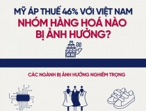 Mỹ áp thuế 46% với Việt Nam, nhóm hàng hoá nào bị ảnh hưởng?