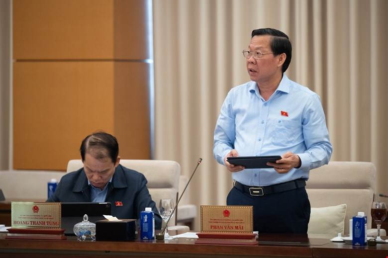 Chủ nhiệm Ủy ban Kinh tế và Tài chính Phan Văn Mãi

