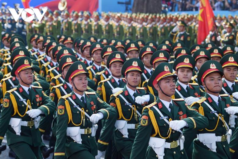 Những hình ảnh ấn tượng trong buổi tổng duyệt diễu binh, diễu hành ở TP.HCM