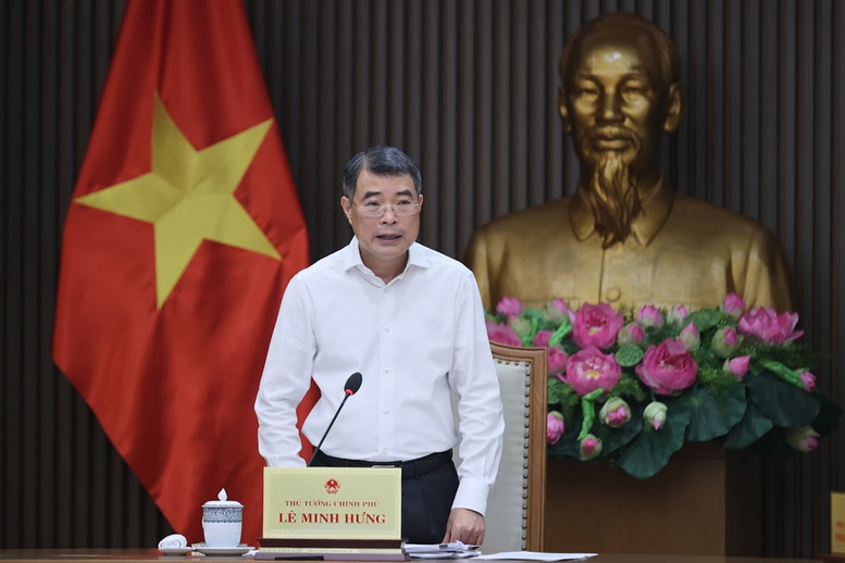 Thủ tướng Lê Minh Hưng chủ trì cuộc họp của Thường trực Chính phủ họp bàn về giải pháp, cách thức thực hiện cải cách, cắt giảm thủ tục hành chính, điều kiện kinh doanh - Ảnh: VGP/Nhật Bắc