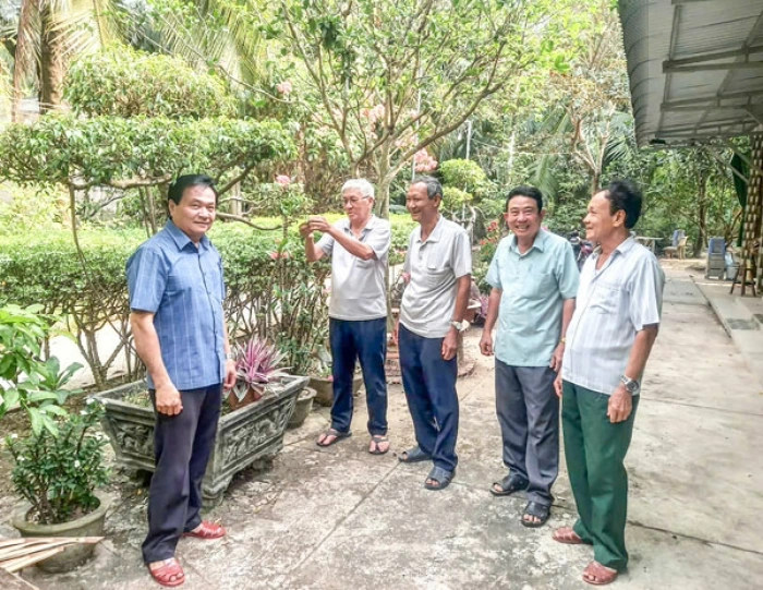 Mái nhà chung của cán bộ hưu trí xã Tân Hào