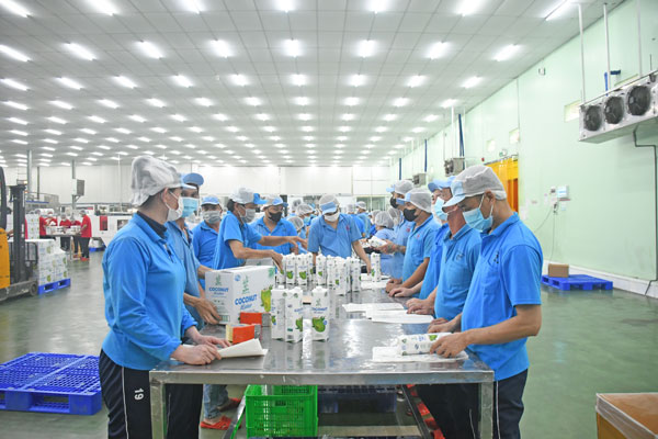 Nhiều ngành chủ lực như chế biến nông sản, thủy sản, dệt may, giày da… ghi nhận mức tăng trưởng khá. Ảnh: CẨM TRÚC

