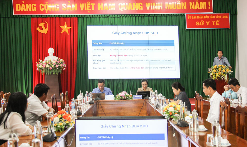 Quang cảnh hội nghị tập huấn. 