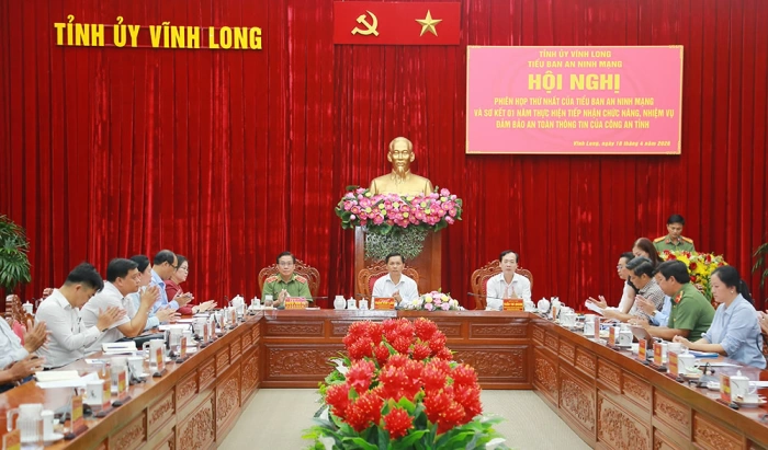 Phiên họp thứ nhất của Tiểu ban An ninh mạng tỉnh