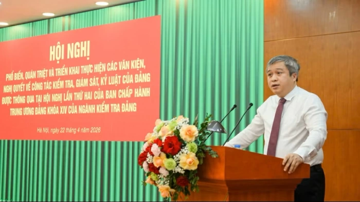 Hội nghị quán triệt, triển khai thực hiện các văn kiện, nghị quyết của ngành Kiểm tra Đảng