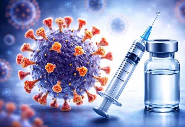 BA.3.2 có thể lây lan tương tự các biến thể phụ Omicron, vắc xin vẫn có thể bảo vệ người bệnh

Ảnh minh họa: AI