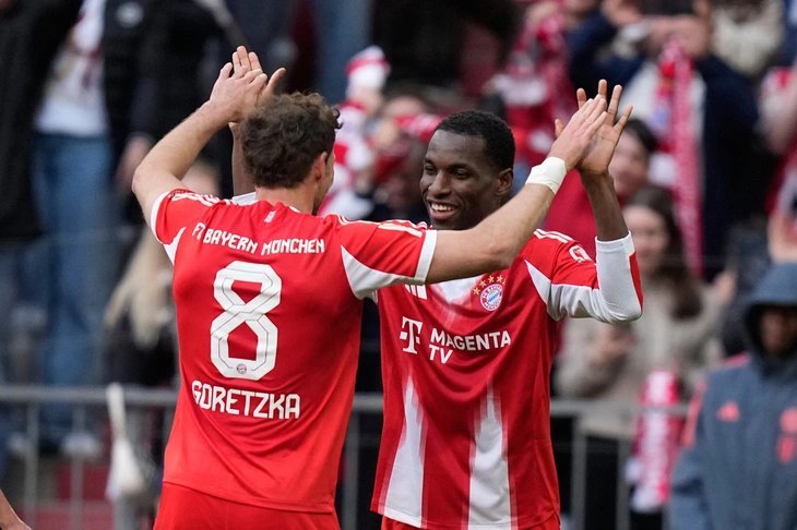 Bayern Munich vô địch sớm tại Bundesliga - Ảnh: AP

