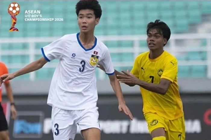 Bỗng dưng được "tặng quà", U17 Malaysia thắng đậm Lào và lọt vào chung kết