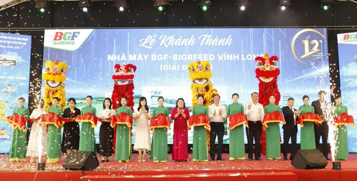 Khánh thành nhà máy BGF- BIGRFEED Vĩnh Long