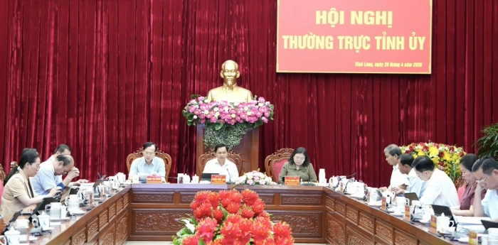 Hội nghị Thường trực Tỉnh ủy cho ý kiến các nội dung theo quy chế làm việc