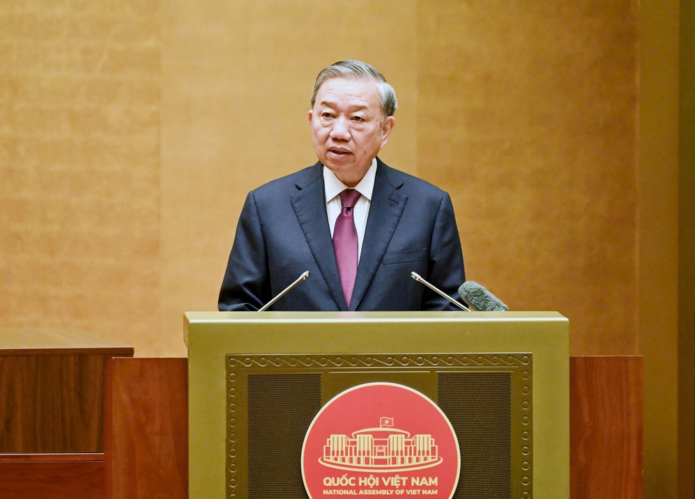 Tổng Bí thư, Chủ tịch nước Tô Lâm phát biểu tại Hội nghị quán triệt và triển khai Nghị quyết Hội nghị Trung ương 2 khóa XIV

