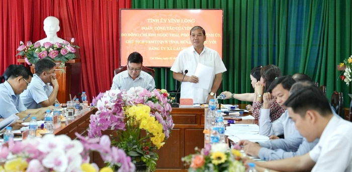 Đảng ủy xã Cái Nhum cần lựa chọn lĩnh vực đột phá để tập trung nguồn lực đầu tư phát triển