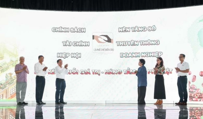 Lần đầu tiên có Liên minh cà phê chế biến sâu Việt Nam