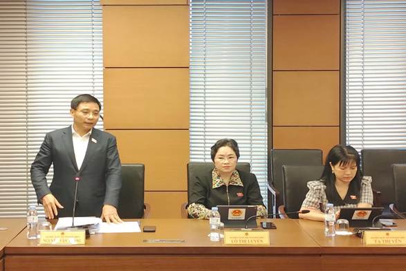 Phó Thủ tướng Chính phủ Nguyễn Văn Thắng phát biểu thảo luận Tổ.