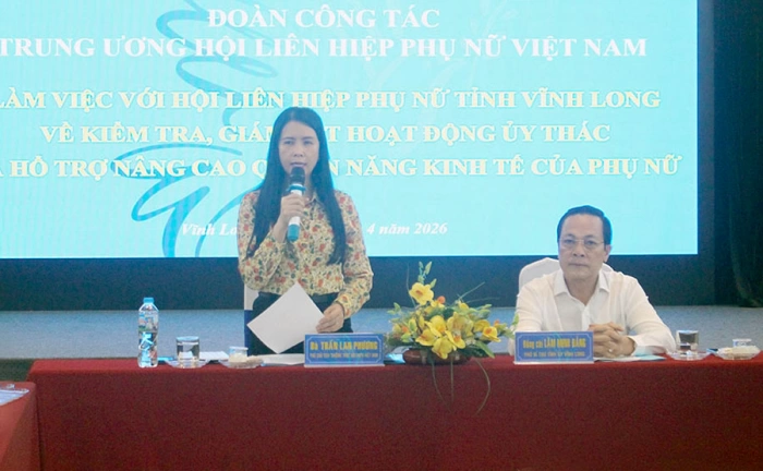 Kiểm tra, giám sát hoạt động ủy thác và hỗ trợ nâng cao quyền năng kinh tế của phụ nữ