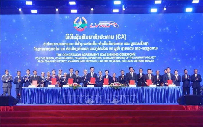 Dự án đường sắt Lào-Việt Nam giúp Lào mở rộng cánh cửa hội nhập