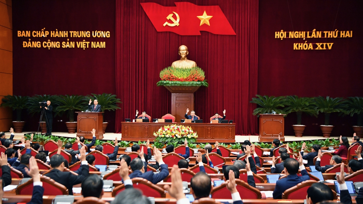 Hội nghị lần thứ hai Ban Chấp hành Trung ương Đảng khóa XIV.