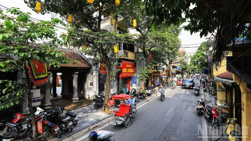 Một góc phố phường Thủ đô Hà Nội. (Ảnh: THÀNH ĐẠT)