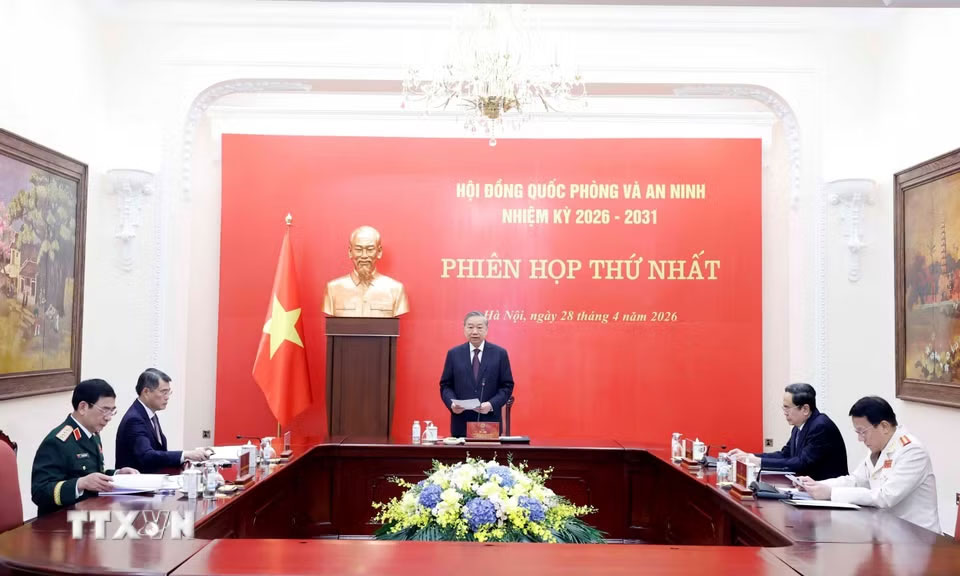 Tổng Bí thư, Chủ tịch nước Tô Lâm phát biểu chỉ đạo - Ảnh: TTXVN