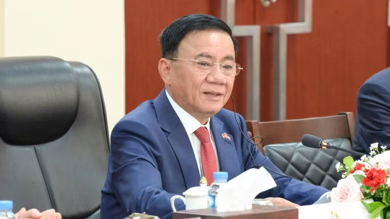 Thường trực Ban Bí thư Trần Cẩm Tú tin tưởng bước phát triển ngày càng sâu rộng, hiệu quả và thực chất trong quan hệ Việt Nam-Lào. (Ảnh: TIỂU PHƯƠNG-TRỊNH DŨNG)