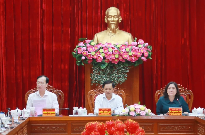 Thường trực Tỉnh ủy cho ý kiến các nội dung theo Quy chế làm việc