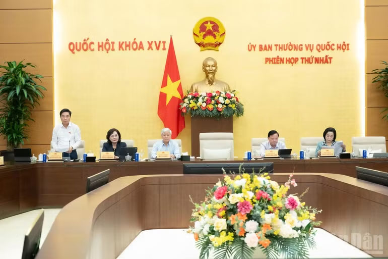 Phó Chủ tịch Quốc hội Nguyễn Doãn Anh phát biểu. (Ảnh: THỦY NGUYÊN)