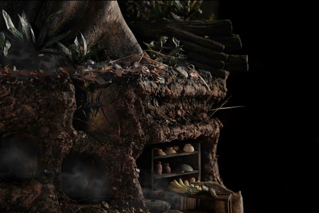 Chi tiết địa đạo trên bánh được Ân làm tỉ mỉ

ẢNH: NVCC

