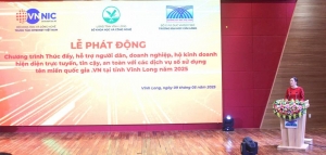 Phát động triển khai chương trình đăng ký sử dụng tên miền “.vn” tại Vĩnh Long
