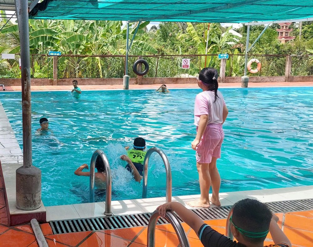 Nâng cao hiệu quả quản lý nhà nước tại hồ bơi, đảm bảo an toàn cho trẻ em vui chơi, tập luyện trong dịp hè.