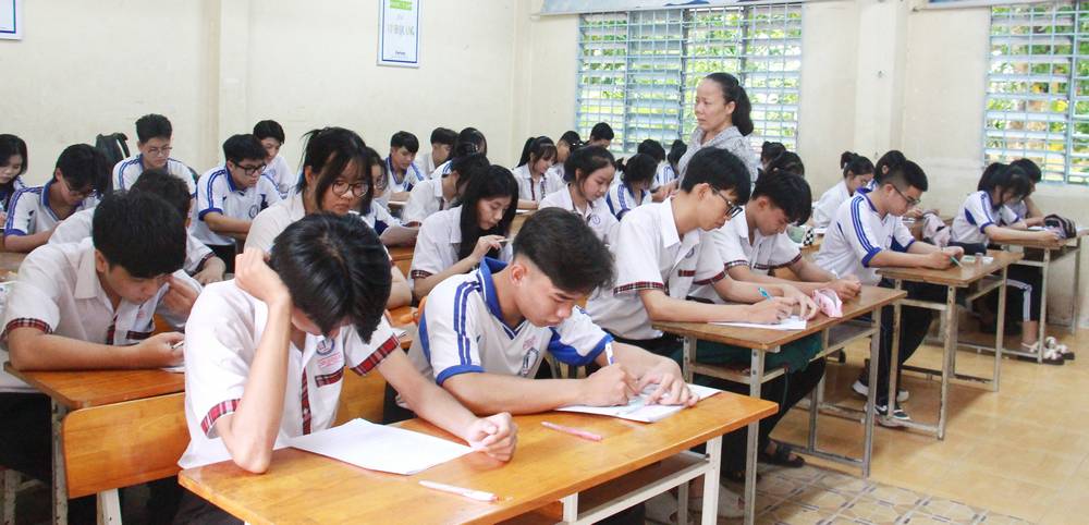 Học sinh lớp 12 đã ôn tập chuẩn bị cho kỳ thi tốt nghiệp THPT vào cuối tháng 6 tới.
