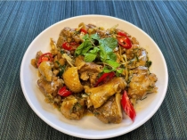 Vịt xào lăn