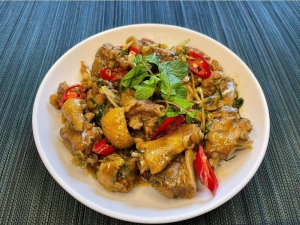 Vịt xào lăn