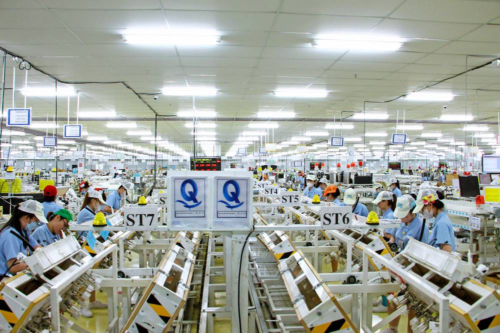 Thời gian tới các khu công nghiệp sẽ ưu tiên mời gọi, thu hút đầu tư các lĩnh vực công nghiệp hỗ trợ, năng lượng tái tạo, công nghiệp ứng dụng công nghệ cao, chế tạo linh kiện, máy móc,... Ảnh: THẢO LY

