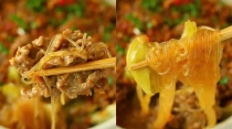 Bò hầm mướp miến