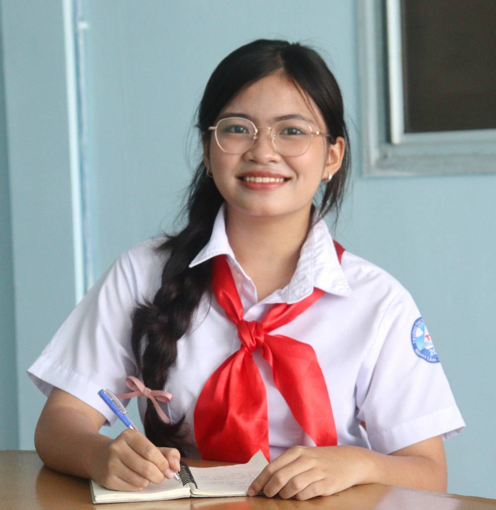 Em Ngô Trúc Minh hoàn thành xuất sắc nhiệm vụ học vập và rèn luyện 7 năm liền
