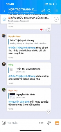 Bất ngờ bị thêm vào nhóm
cộng đồng Zalo: coi chừng mất tiền!