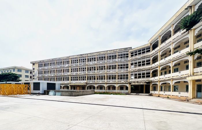 Ký túc xá Trường CĐ Sư phạm (cũ) dự kiến được cải tạo, sửa chữa làm nhà ở công vụ.
