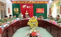 Phát huy truyền thống, lực lượng an ninh chính trị nội bộ quyết tâm hoàn thành xuất sắc nhiệm vụ