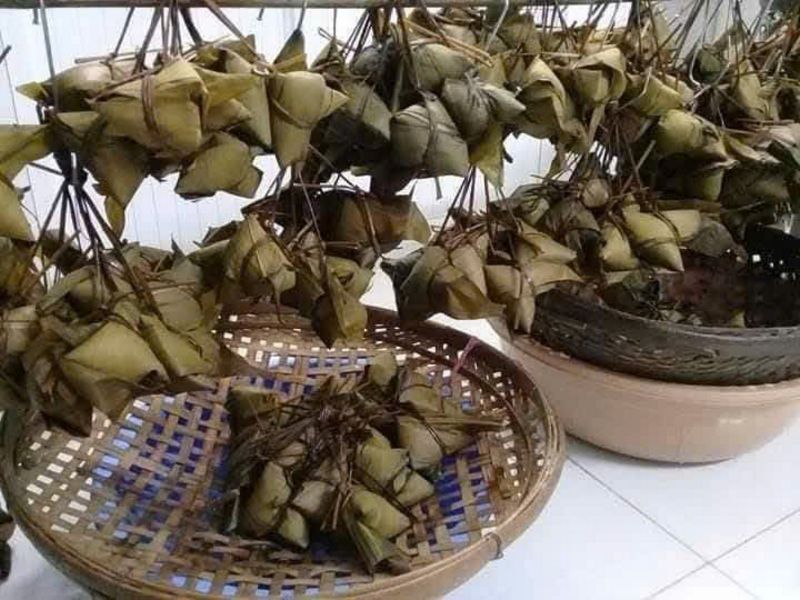 Bánh ú nước tro, một trong những lễ vật không thể thiếu trong ngày Tết Đoan Ngọ.