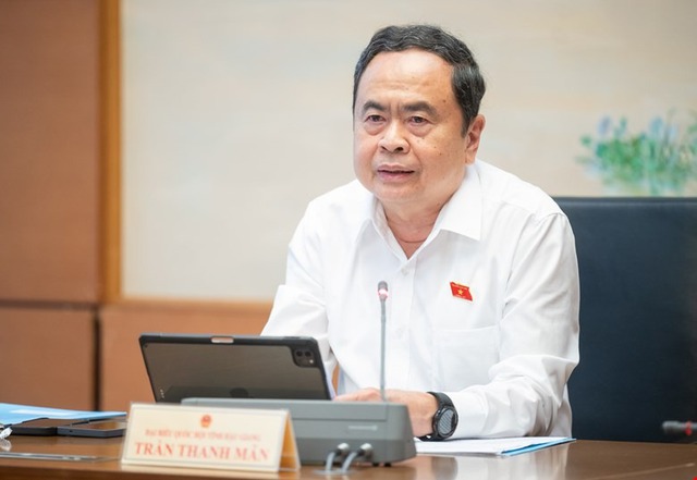 
Chủ tịch Quốc hội Trần Thanh Mẫn. Ảnh: Lâm Hiển