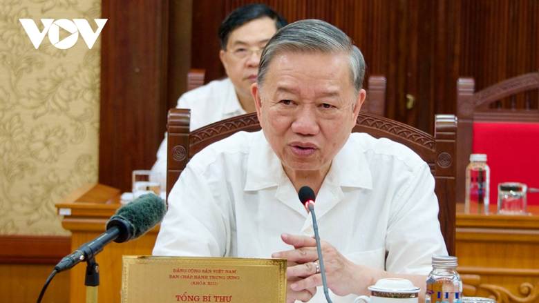 
Tổng Bí thư Tô Lâm chủ trì cuộc họp