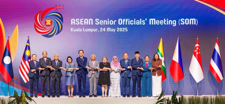  

cuộc họp các Quan chức cao cấp (SOM) ASEAN trù bị cho Hội nghị Cấp cao ASEAN lần thứ 46 và các Hội nghị Cấp cao liên quan - Ảnh: BNG