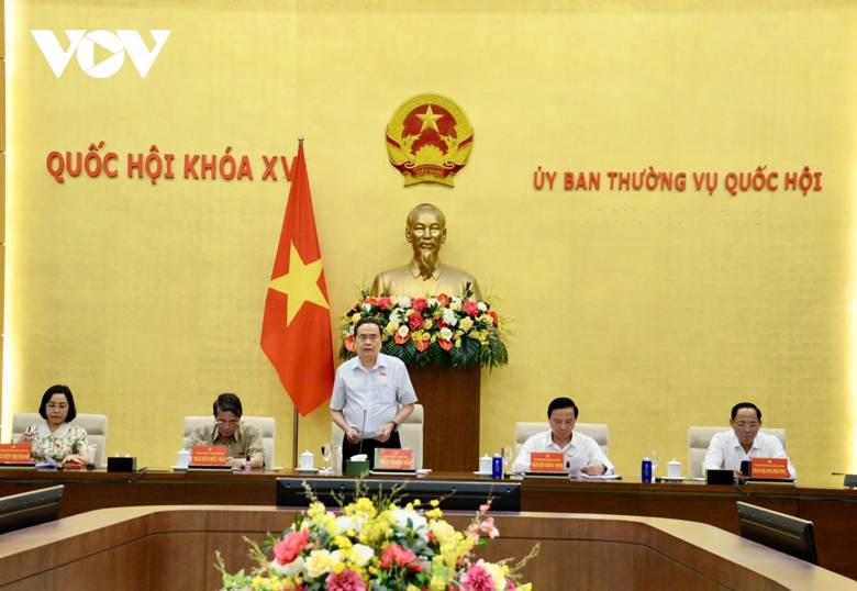 
Chủ tịch Quốc hội Trần Thanh Mẫn chủ tri hội nghị
