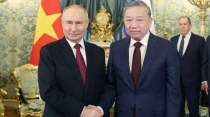 Tổng Bí thư Tô Lâm hội đàm hẹp với Tổng thống Nga Vladimir Putin
