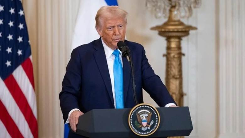 Tổng thống Mỹ Donald Trump. Ảnh: TÂN HOA XÃ

